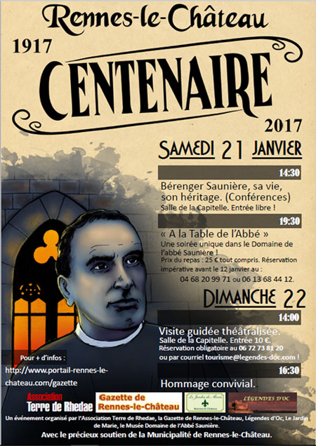 Colloque du centenaire du décès de Bérenger Saunière