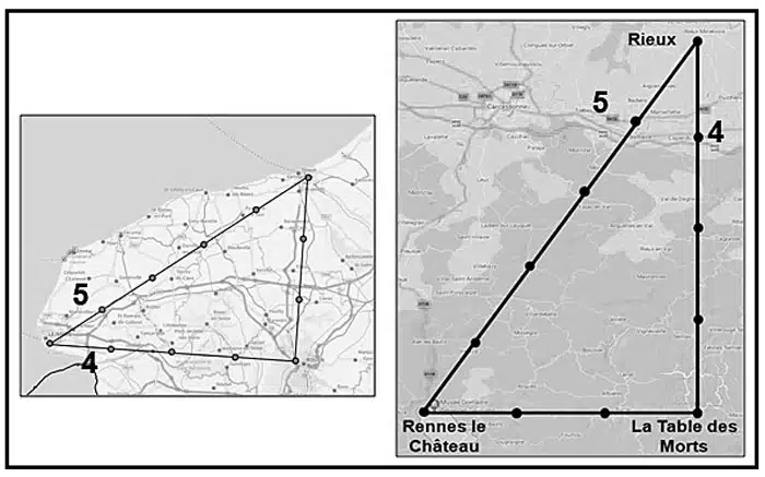 Bigou Boudet Saunière connaissaient les triangles isiaques normand et audois !