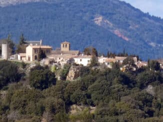 Rennes-le-Château depuis la tête de cheval