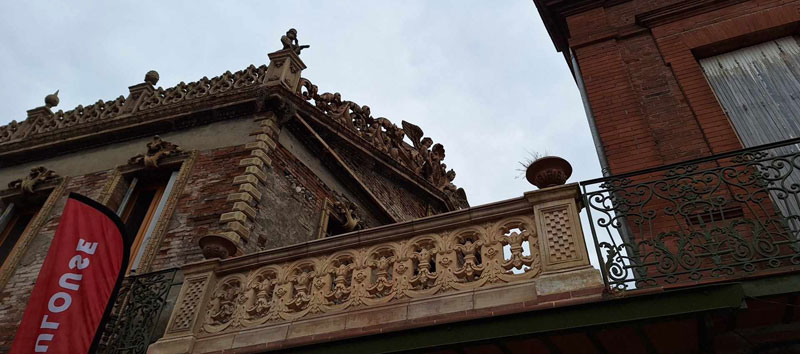Balcon de la manufacture Giscard