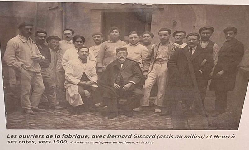 La manufacture Giscard : Bernard et Henri vers 1900