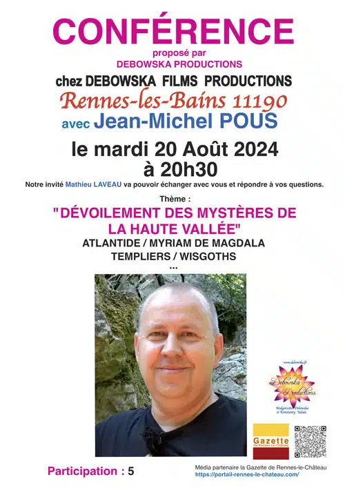 Jean-Michel Pous en conférence