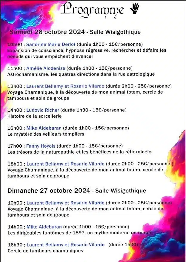 News : programme du 1er Salon de l'Etrange et des Mystères de Rennes-le-Château