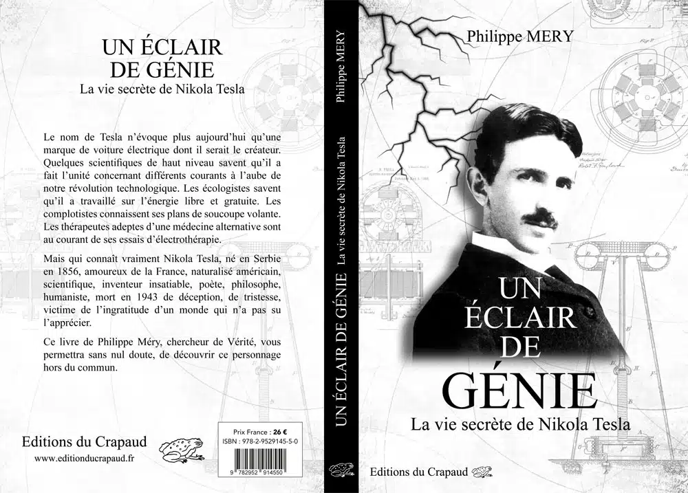 News : "Un éclair de génie, La vie secrète de Nikola Tesla" de Philippe Méry