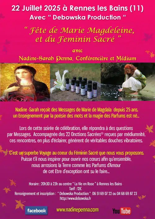 Fête de Marie Magdeleine à Rennes-les-Bains