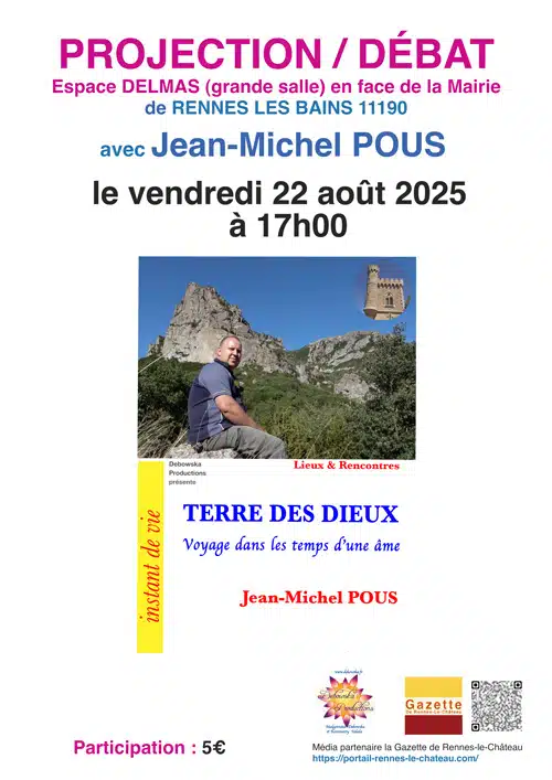 Jean-Michel Pous et la terre des dieux
