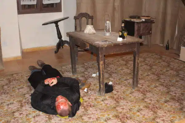 Reconstitution du meurtre de l'abbé Gélis