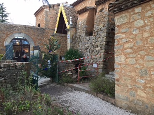 News : fouilles dans le jardin du calvaire