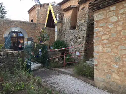 News : fouilles dans le jardin du calvaire