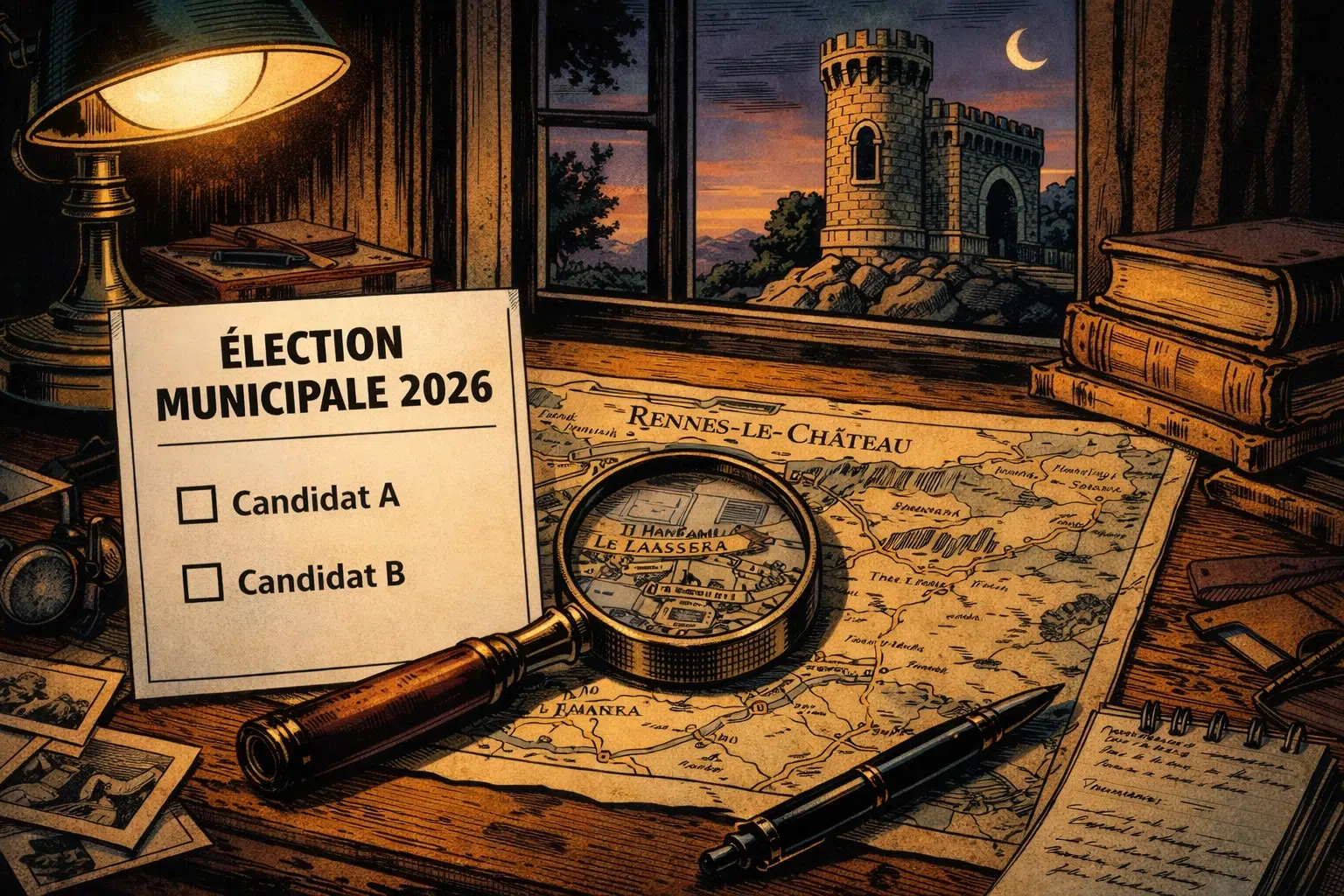 Election municipale du 15 mars 2026 à Rennes-le-Château