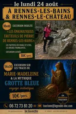 Visites guidées à Rennes-le-Château et Rennes-les-Bains