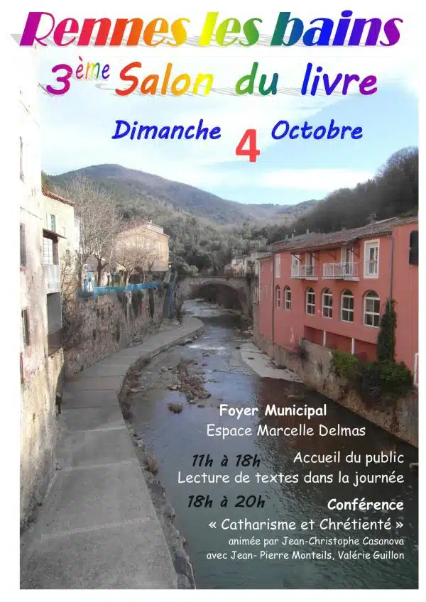 3e salon du livre de Rennes-les-Bains